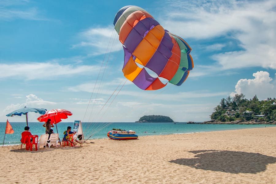 Kata Noi Beach Phuketissa, Thaimaassa